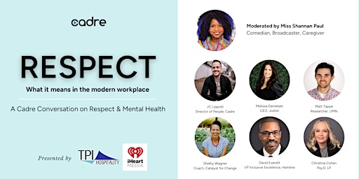 Image principale de RESPECT : What it Means in the Modern Workplace