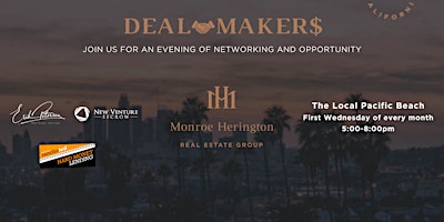 Primaire afbeelding van Deal Makers: A Real Estate Networking Event