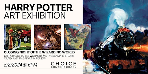 Imagem principal do evento Harry Potter: The Art of the Wizarding World - Closing Night