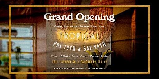 Tropical Beltline Grand Opening primary image