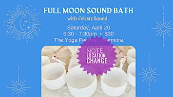 Hauptbild für Full Moon Sound Bath