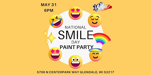 Imagem principal do evento National Smile Day Paint Party