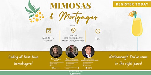 Imagem principal do evento Mimosas and Mortgage's