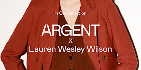 Imagem principal de ARGENT x Lauren Wesley Wilson