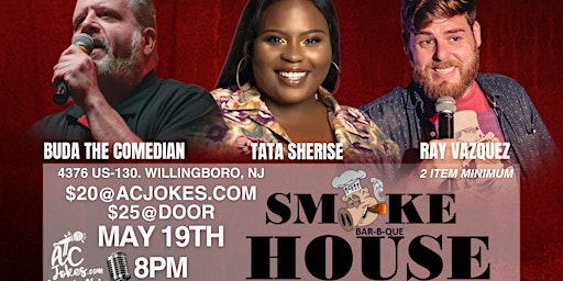 Primaire afbeelding van ACJokes Comedy Show at Smokehouse BBQ