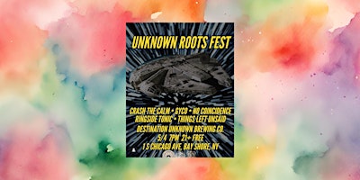 UNKNOWN ROOTS FEST primary image