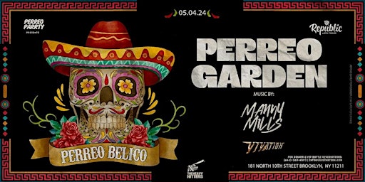 Hauptbild für Perreo Garden: Jardin Belico - Latin & Reggaetón Party @ Republic