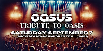 Imagem principal do evento Oasus: Tribute to Oasis