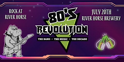 Turn Back Time With 80's Revolution Band