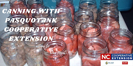 Immagine principale di Canning with Pasquotank Cooperative Extension - Canning Meat 