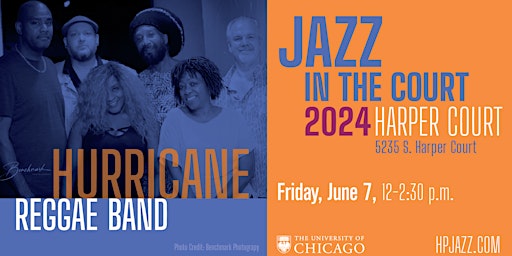 Imagem principal do evento Jazz in the Court - Hurricane Reggae Band