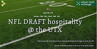 Imagem principal de NFL Draft Hospitality @ the UTX