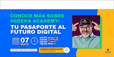 Imagen principal de Conoce Más Sobre 4Geeks Academy: Tu Pasaporte Al Futuro Digital