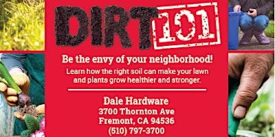 DIRT 101: Be the envy of your neighborhood! primary image