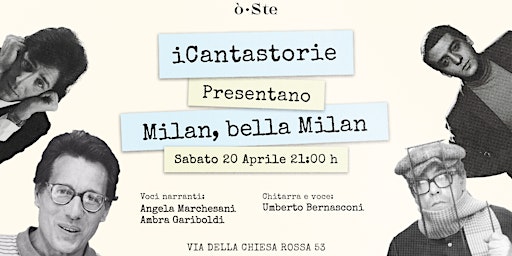 Hauptbild für iCantastorie "Milan, bella Milan"