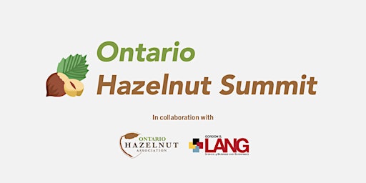 Ontario Hazelnut Summit  primärbild