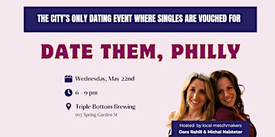 Image principale de Date Them Philly Mixer at Triple Bottom Brewing