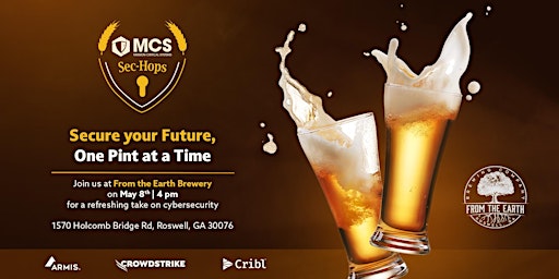 Imagem principal do evento Mission Critical Systems’ Sec-Hops with Armis, Cribl & Crowdstrike