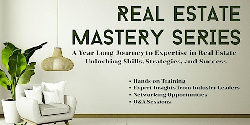 Imagem principal do evento Real Mastery Series- Winning the Listing! with Rachel Cost