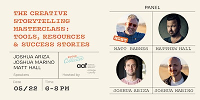 The Creative Storytelling Masterclass: Tools, Resources & Success primary image