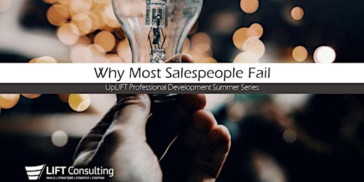 Imagem principal do evento Why Most Salespeople Fail