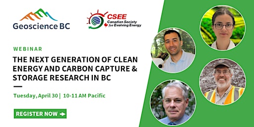 Imagem principal do evento The Next Generation of Clean Energy & CCS Research in BC