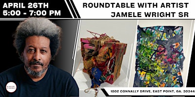 Imagem principal de Roundtable with Artist Jamele Wright Sr.