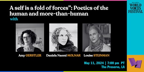 “A self is a fold of forces”: Poetics of the human and more-than-human