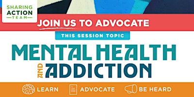 Imagem principal do evento Advocacy: Mental Health Support & Addiction Support