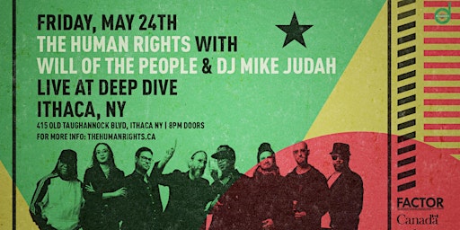 Imagem principal do evento The Human Rights w/ Will of The People & Dj Mike Judah