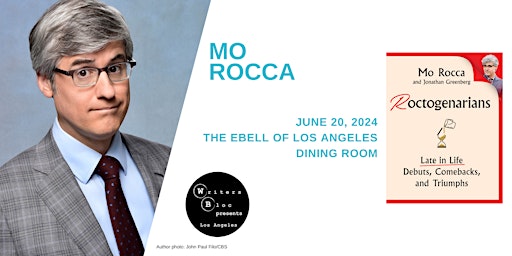 Immagine principale di Writers Bloc Presents Mo Rocca 