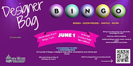 Designer Bag Bingo