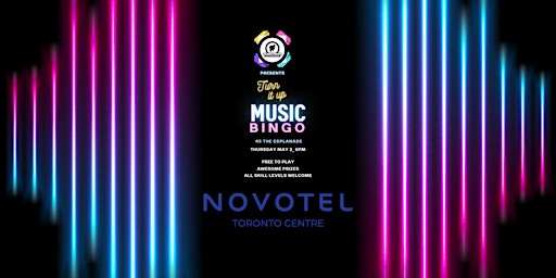 Hauptbild für Music Bingo at Novotel Toronto Centre