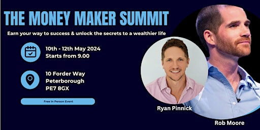 Hauptbild für PETERBOROUGH | Money Maker Summit | Business Networking Event