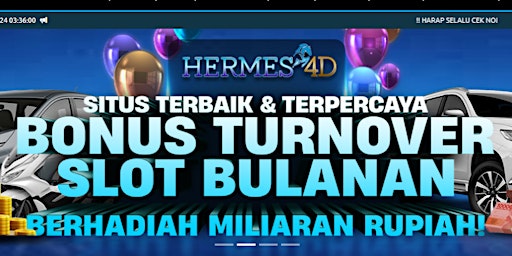 Imagem principal do evento HERMES4D Login Daftar Bonus New Member 100 Garansi Kekalahan HERMES4D