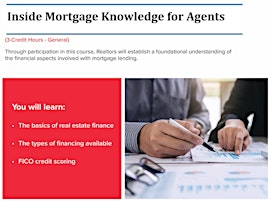 Imagem principal do evento Inside Mortgage Knowledge for Agents