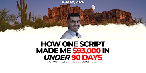 Imagem principal do evento How One Script Made Me $93,000 in Under 90 Days