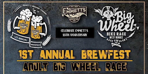 Imagem principal do evento Emmett's BrewFest & Adult Big Wheel Race