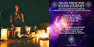 Imagem principal de DRUID MEDICINE SOUND JOURNEY with Darren Austin Hall