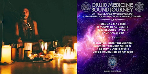Imagem principal do evento DRUID MEDICINE SOUND JOURNEY with Darren Austin Hall