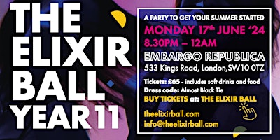 The Elixir Ball (Yr 11 only) primary image