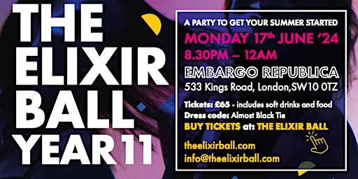 The Elixir Ball (Yr 11 only) primary image