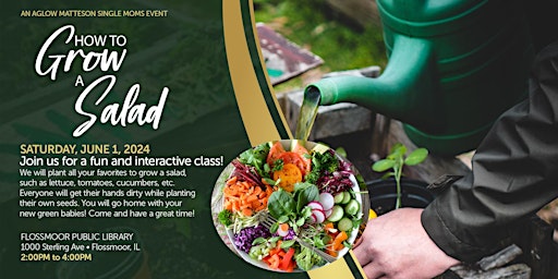 Imagem principal do evento How to Grow a Salad