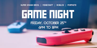 Game Night October 25 Scarsdale October Friday 25 2019 6 00 Pm
