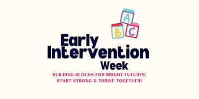 Image principale de Bergen County Early's Intervention Week Event