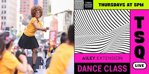 TSQ LIVE: Dance in Times Square with Ailey Extension primary image