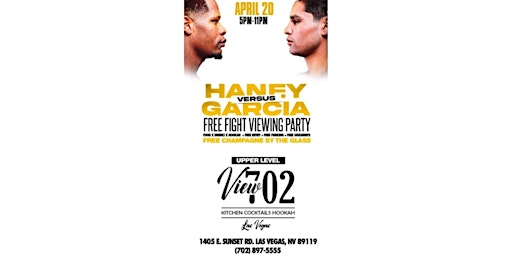 VIEW 702 GRAND OPENING & FREE FIGHT WATCH PARTY!! primary image