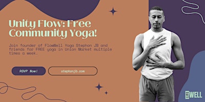 Imagem principal de Unity Flow: Free Yoga in Union Market DC