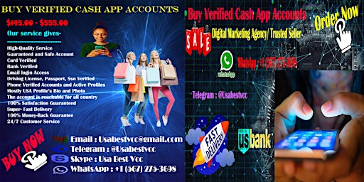 Imagem principal do evento Best 1 Sites To Buy Verified Cash App Account 2024