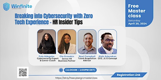 How To Break into Cybersecurity with Zero Tech Experience – HR Insider Tips primary image